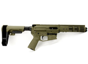 New Frontier Armory C-9 (Glock) 9mm Pistol - OD Green Cerakote