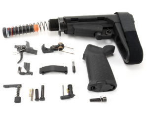 BKF M4 MOD-0 Intermediate Power SBA3 Pistol Lower Build Kit