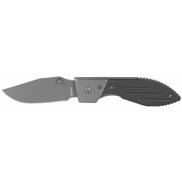KABAR, Warthog Folder, Folding Knife, 3" Blade, 420 Stainless Steel, G10 Handle, Plain Edge