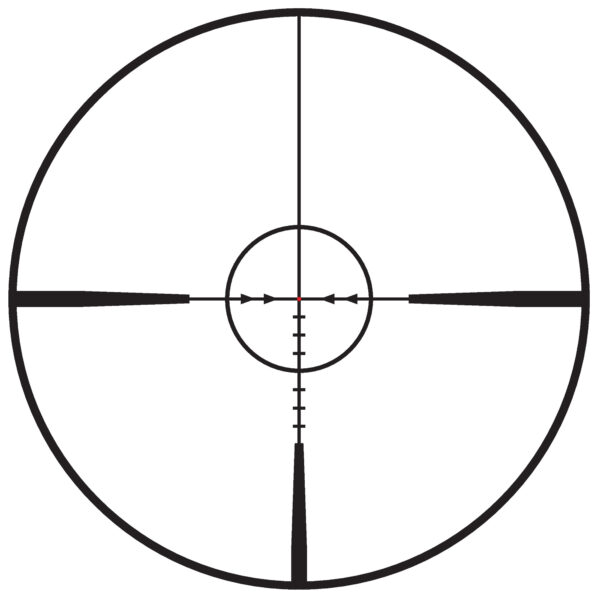Leupold, VX-Freedom, Rifle Scope, 1.5-4X20mm, 1" Maintube, Matte Black, MOA-Ring Reticle