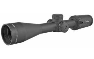 Trijicon, Credo 3-9x40mm Second Focal Plane Riflescope with Red MOA Precision Hunter, 1 in. Tube, Matte Black, Low Capped Adjusters