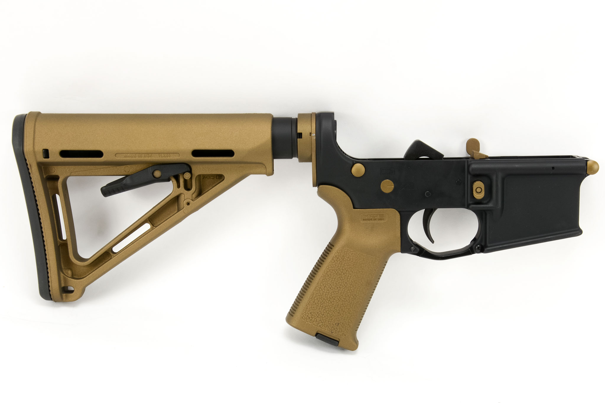 Burnt Bronze AR-15 Parts and Accessories