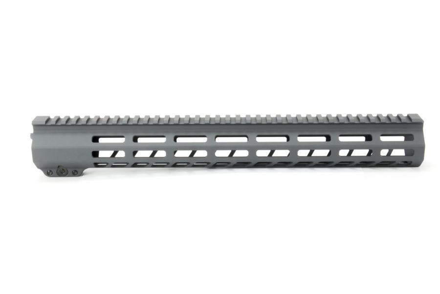 BKF AR15 15" M-LOK Handguard - Sniper Grey Cerakote