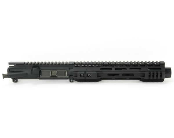 BKF M4 MOD-0 8″ 300 BLK Pistol length 1/7 Twist Barrel w/ 9.875″ FFSSR M-LOK Handguard W/ KVP Comp (BKF W/ Pinned Gas Block)