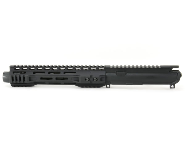 BKF M4 MOD-0 9″ 300 BLK Pistol length 1/7 Twist Barrel w/ 9.875″ FFSSR M-LOK Handguard W/ KVP Comp (BKF W/ Pinned Gas Block)