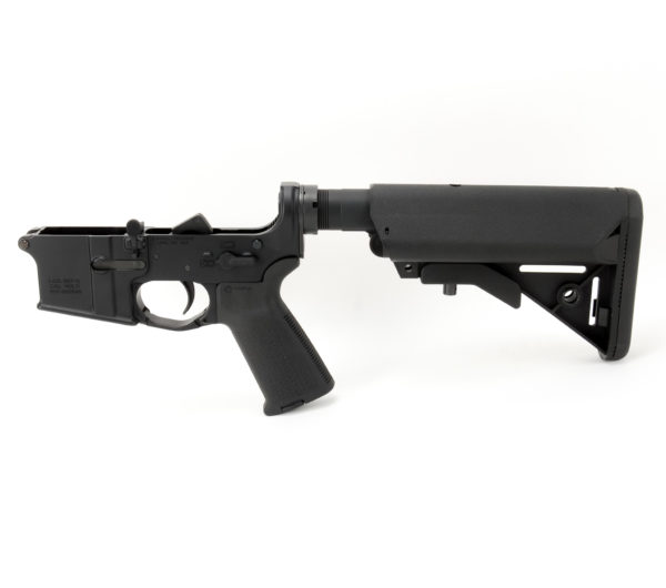 BKF AR15 Complete Sopmod Lower Receiver - (No Logo)