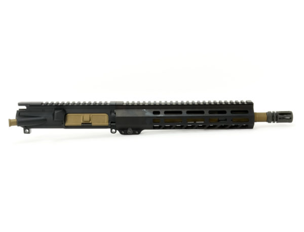 BKF AR15 11.5" 5.56 Nato Govt 1/7 Twist Carbine Length Barrel W/ 9.875" Slim M-LOK Rail - Midnight Bronze