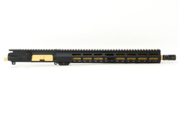 BKF AR15 16" 5.56 Nato M4 1/7 Twist Chrome Lined Barrel W/ 15" Slim M-LOK Rail - Gold