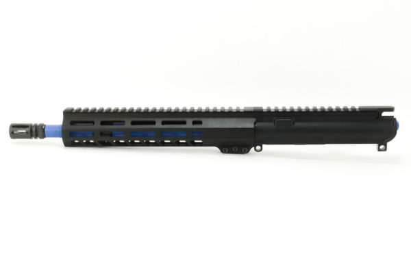 BKF AR15 11.5" 5.56 Nato Govt 1/7 Twist Carbine Length Barrel W/ 9.875" Slim M-LOK Rail - NRA Blue