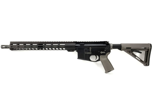 BKF-15 16″ 1/7 Twist 5.56 Nato 15″ M-lok Magpul Rifle - Tungsten Accents