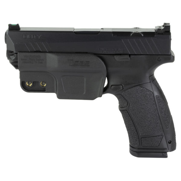 The next generation of the Tisas PX-9. New upgrades to this striker-fired pistol include a flat-faced trigger with integrated trigger safety, slide cut for RMR-pattern optics, Glock-style sights, and Sig 226-syle magazines.