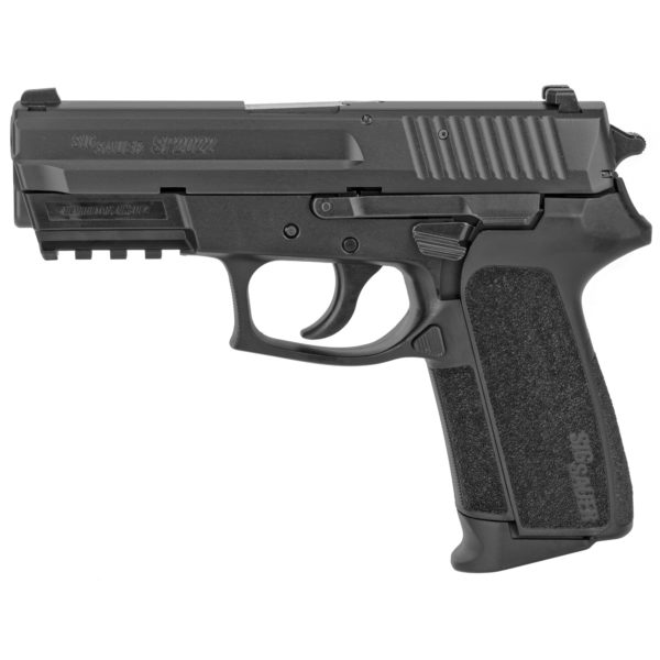 The SP2022 features a durable, lightweight and wear-resistant polymer frame with an integrated M1913 accessory rail. The SIG SAUER polymer framed pistols have earned an enviable reputation and proven track record of reliable performance in the hands of law enforcement professionals.