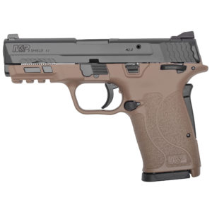 Built for personal and home protection, the new M&P9 Shield EZ pistol is the latest addition to the M&P M2.0 family. The M&P9 Shield EZ pistol ships with two 8 round magazines that feature a load assist tab for quick, easy loading, as well as a picatinny-style equipment rail to accommodate accessories.