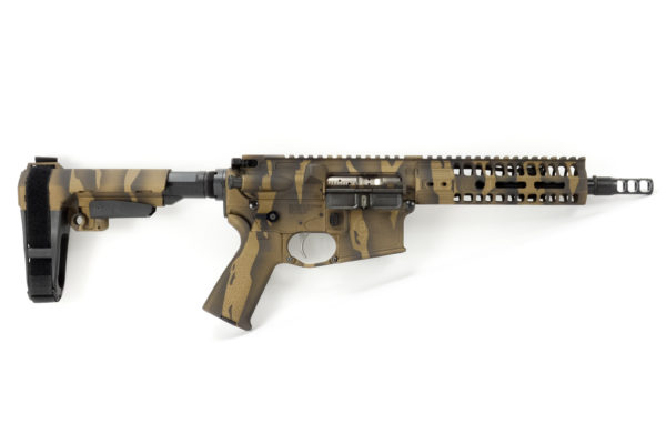 BKF M4 MOD-1 8" 1/7 Twist 300 Blackout Pistol - Bronze Tiger Stripe