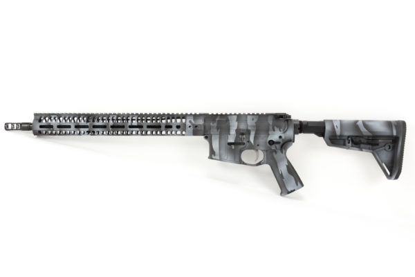 BKF M4 MOD-1 M4 16" Pencil 1/7 Twist 5.56 Nato Rifle - Sniper Grey Tiger Stripe