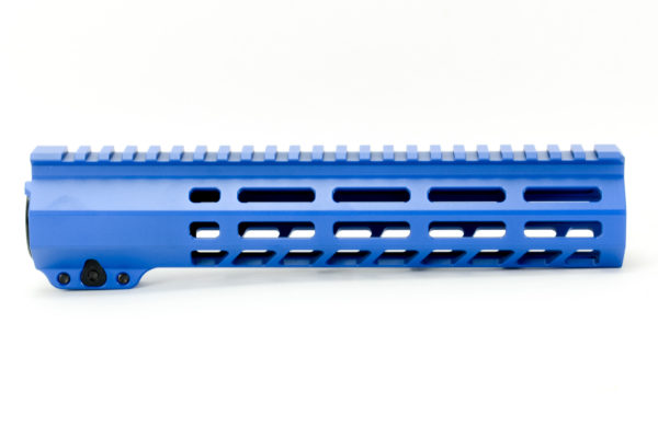 BKF AR15 9.875" M-LOK Handguard - NRA Blue Cerakote