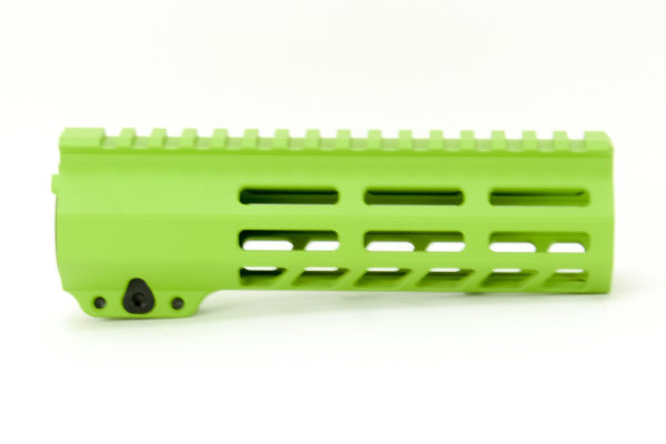 BKF AR15 7" M-LOK Handguard - Zombie Green Cerakote