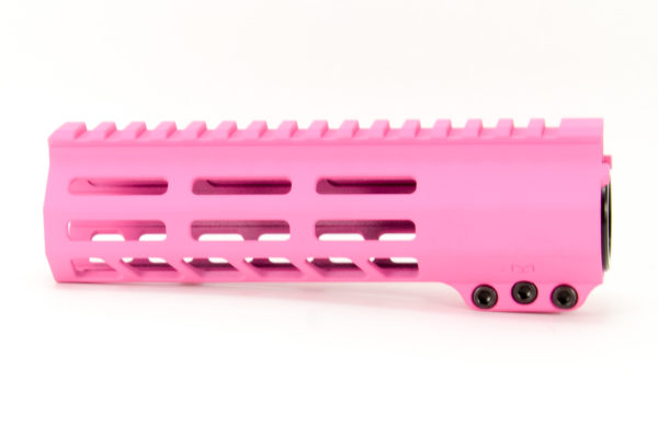 BKF AR15 7" M-LOK Handguard - Pink Cerakote