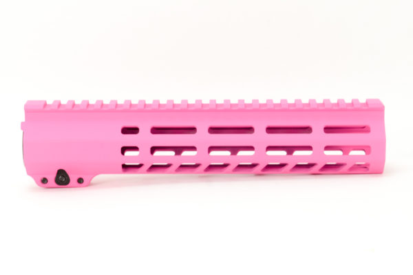 BKF AR15 9.875" M-LOK Handguard - Pink Cerakote