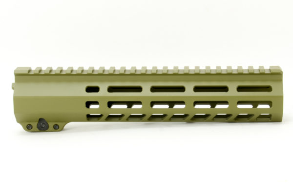 BKF AR15 9.875" M-LOK Handguard - Bazooka Green Cerakote
