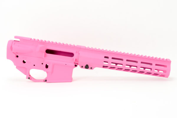 BKF 9.875" M-LOK Slim Cerakoted Builder Set - Pink