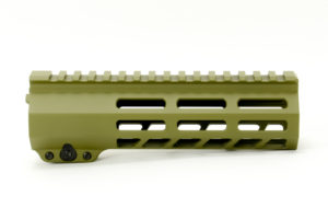 BKF AR15 7" M-LOK Handguard - Bazooka Green Cerakote