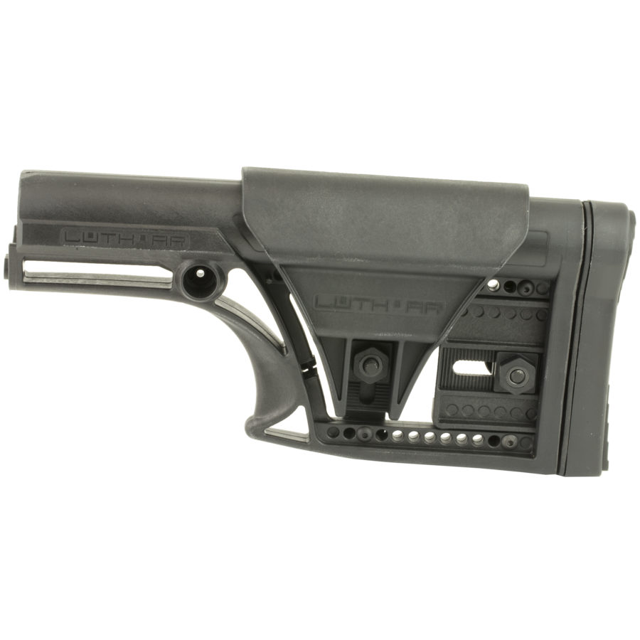 LuthAR, MBA1 Fixed Stock, Fits AR15 & AR10 Rifle Length A2 Buffer