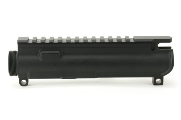 BKF AR15 XL Stripped Upper Receiver - Black (Light T-Marks)