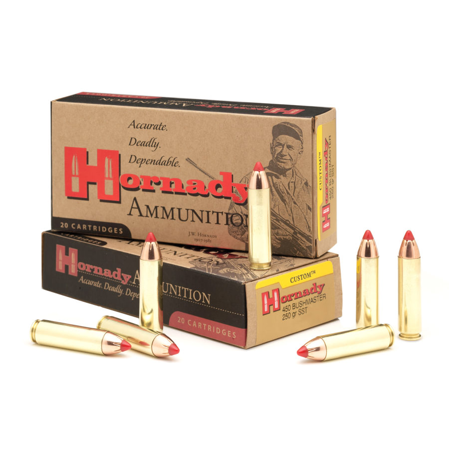 Hornady Custom 450 Bushmaster 250 Grain Flextip 20 Round Boxhornady Custom 450 Bushmaster 3960