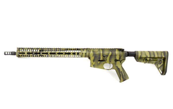 BKF M4 MOD-1 M4 16" Pencil 1/8 Twist 223 Wylde Rifle - Bazooka Tiger Stripe