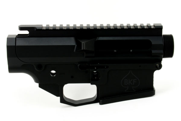 BKF M5 MOD-0 LR-308 Stripped Billet Receiver Set W/ Ambi Bolt Release