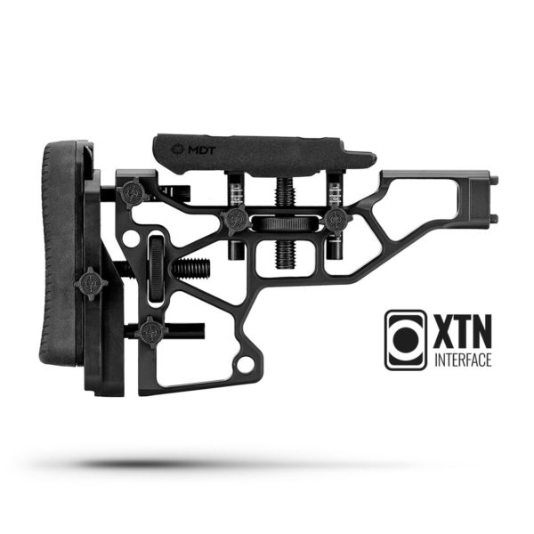 Mdt SRS-X Premier Skeleton Rifle Stock Fixed Short - Black