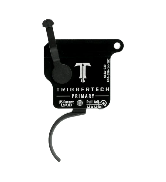 TriggerTech Primary Rem 700 Trigger - Curved Lever (PVD)