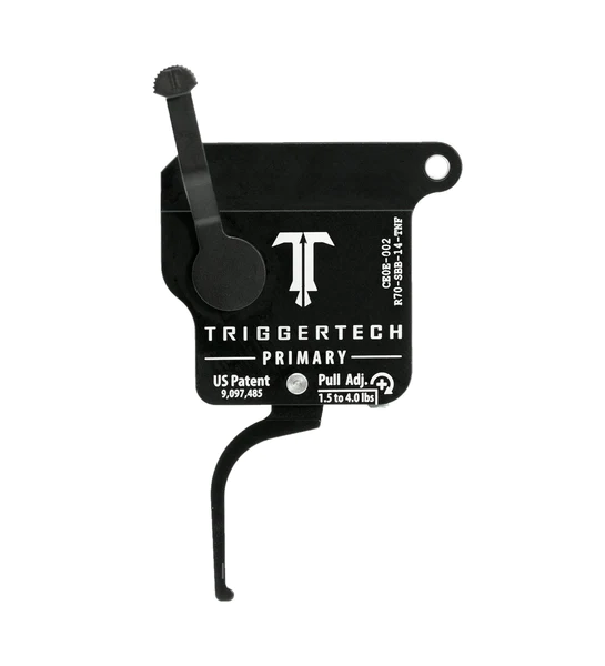 TriggerTech Primary Rem 700 Trigger - Straight Flat Lever (PVD)