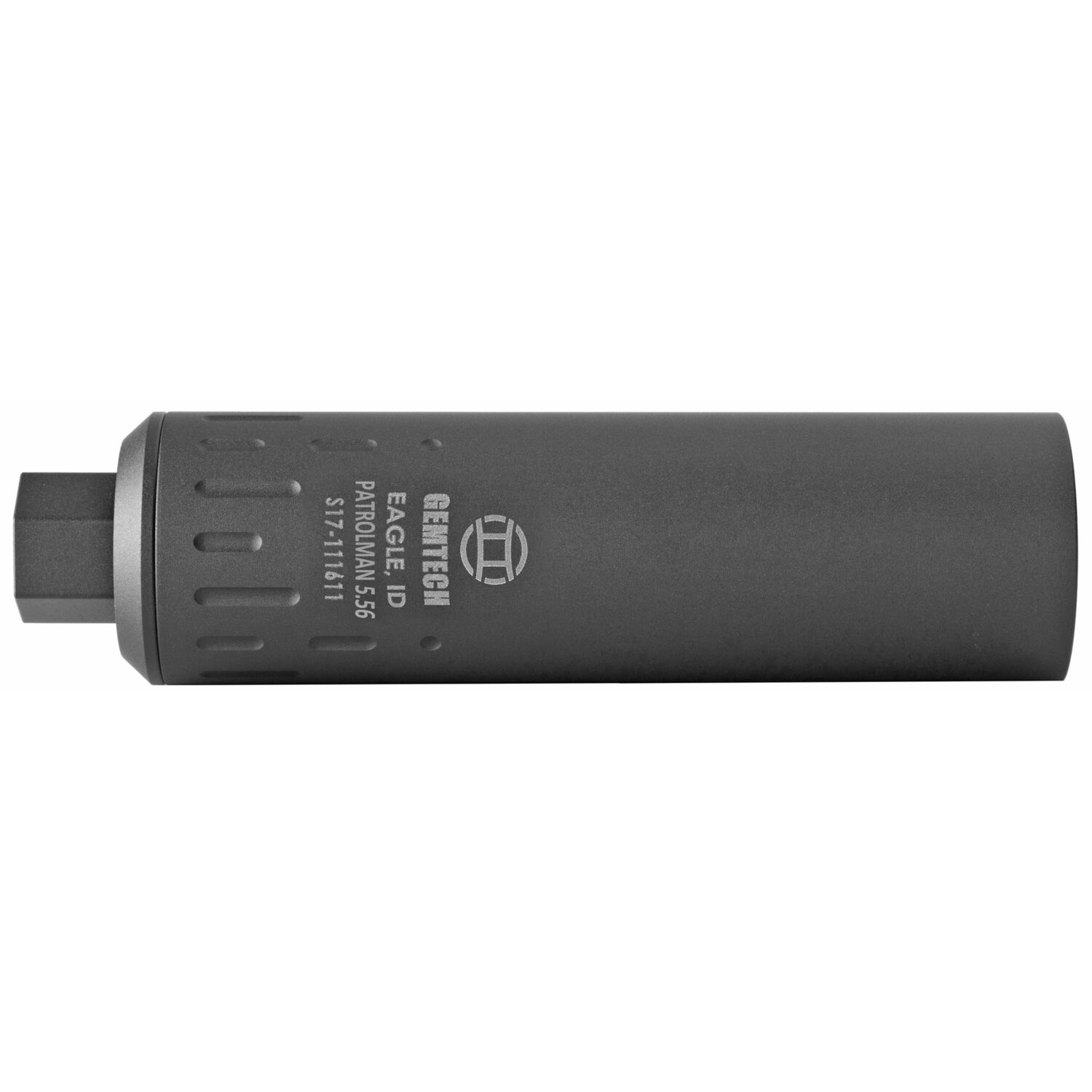 Gemtech PATROLMAN Rifle Suppressor 223 Rem/556NATO Black Cerakote with