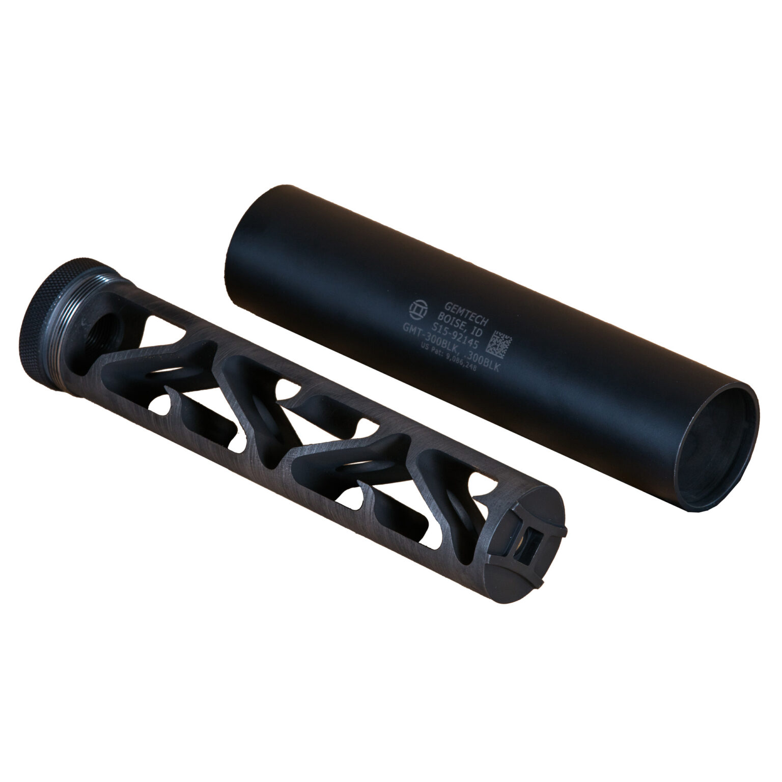 Gemtech, Abyss, Rifle Suppressor, 556NATO/223 Remington, Fits 1.7524