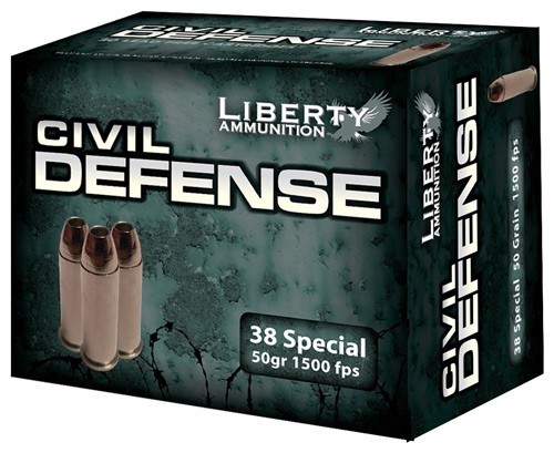 LIBERTY CIVIL DEFENSE 38SPL 50GR HP 20RD