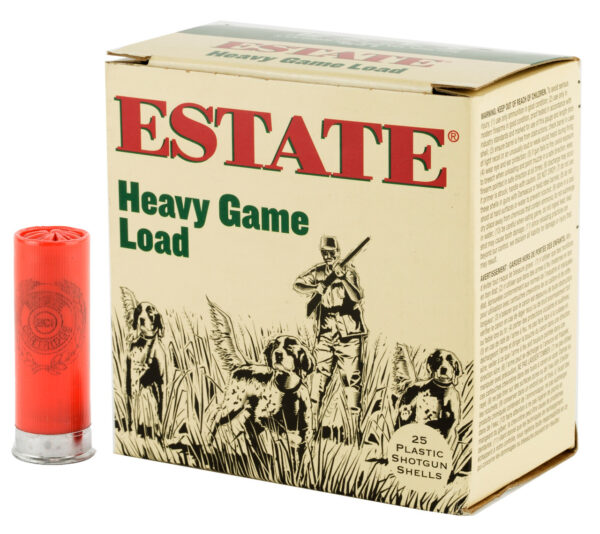 Estate Cartridge Heavy Game Load 12ga 2-3/4" 1-1/8 oz #7-1/2 Shot 25/Box