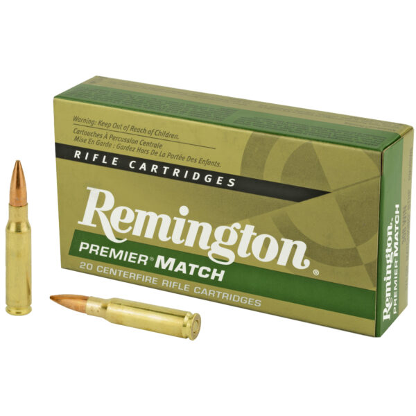 Remington Premier Match 308 Winchester 175 Grain Hollow Point 20 Round Box