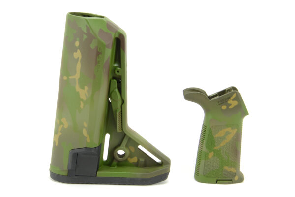 Magpul Moe SL-S Carbine Stock Mil-spec and MOE Grip Combo - Tropic Multicam