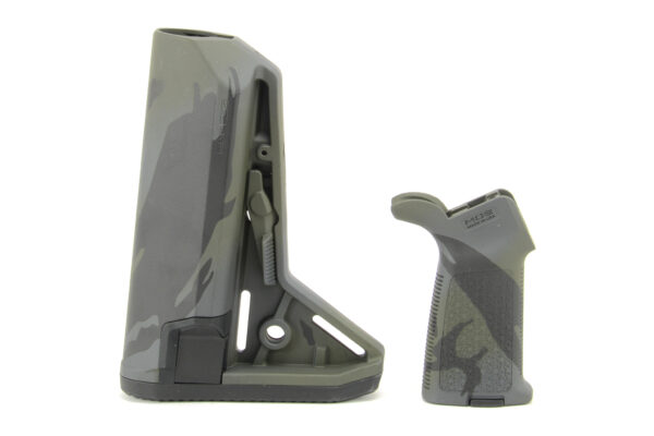 Magpul Moe SL-S Carbine Stock Mil-spec and MOE Grip Combo - Shadowcam Black