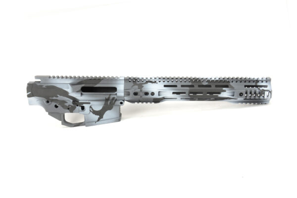 BKF M5 MOD-0 LR-308 Stripped Billet 13.5" Cerakoted Builder Set W/ Ambi Bolt Release - Shadowcam Urban