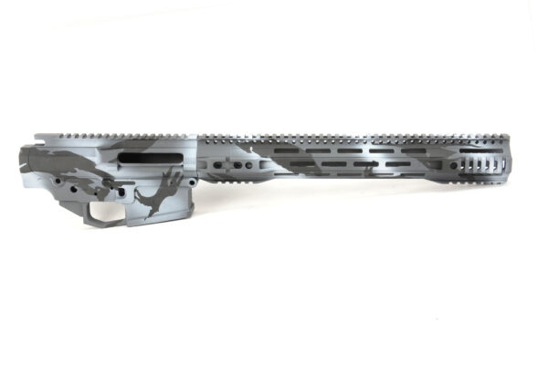 BKF M5 MOD-0 LR-308 Stripped Billet 15.5" Cerakoted Builder Set W/ Ambi Bolt Release - Shadowcam Urban