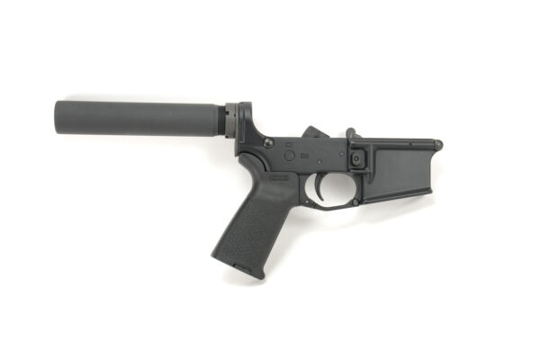 BKF AR15 Pistol Complete MOE Lower Receiver - No Stock (Pistol Buffer Tube Only)