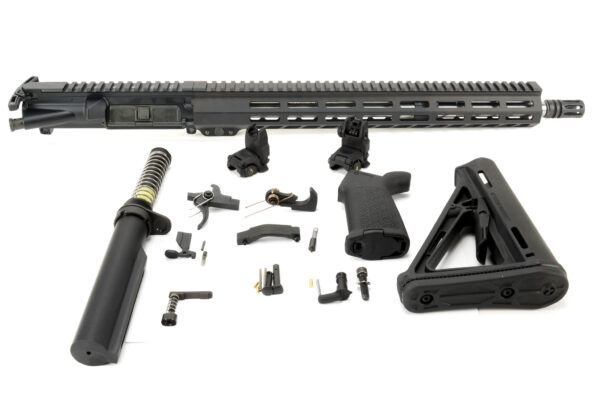 BKF AR15 16" 5.56 Nato 416R SS 15" Magpul Moe Complete Upper Build Kit W/ Ambi CH and Magpul Flip-ups (Copy)