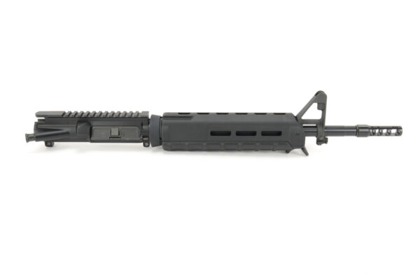 BKF M4 MOD-0 13.9" Pinned Mod-1 Comp to 16" 5.56 Govt Profile Mid Length 4150 CMV 1/7 W/ Tri Cap, FSB (Magpul MOE M-LOK))