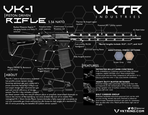 VKTR Industries VK-1 Rifle