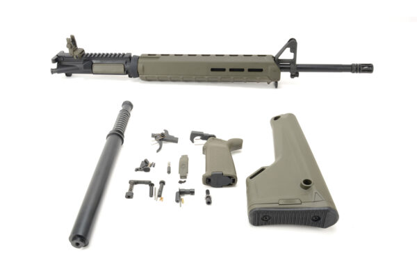 BKF M4 MOD-0 20" 5.56 Govt Profile Rifle Length 4150 CMV 1/7 Twist Barrel W/ FSB (Magpul ODG Build Kit)