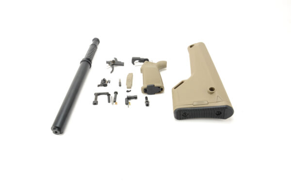BKF AR15 Lower Magpul MOE Rifle Build Kit (FDE)