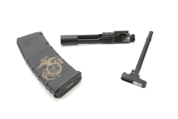 BKF AR15 Bcg, Charging Handle And Magpul Pmag Laser Engraved Combo - 6